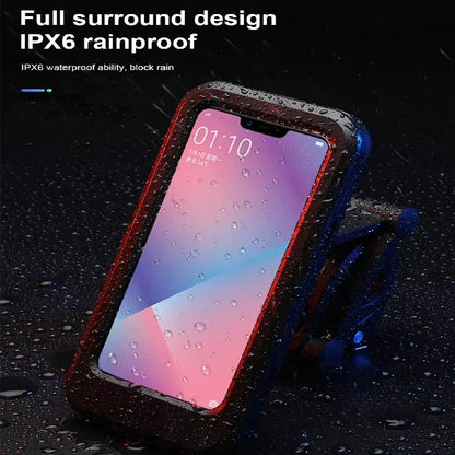 Waterproof Mobile Phone Holder for Motorcycle Bike Magnetic Cycling Phone Bag GPS 360° Swivel Adjustable Stand Phone Accessories