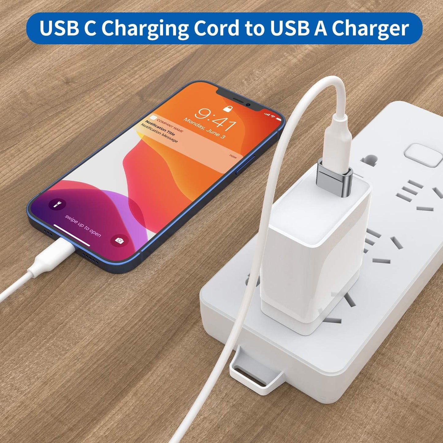 USB C Female to USB Male Adapter 4-Pack,Type C to USB a Charger Cable Adapter,Compatible with Iphone 13 12 11 Mini Pro Max,Ipad 2020,Samsung Galaxy Note 10 S21 S20 Plus,Google Pixel 5 4A 3 XL